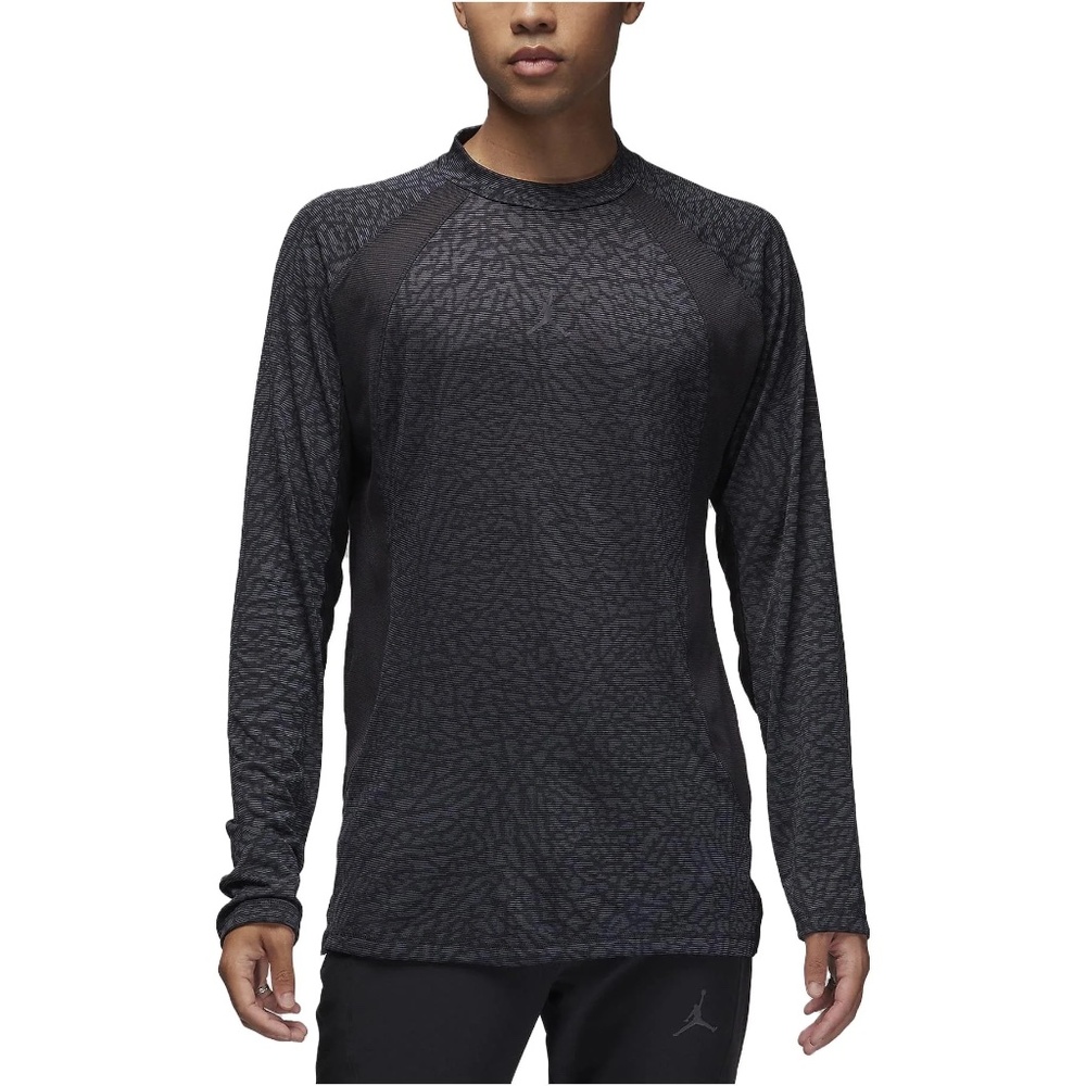 Jordan Dri-Fit ADV Sport Long-Sleeve Top FD8123-022 (Dark Shadow/Black)